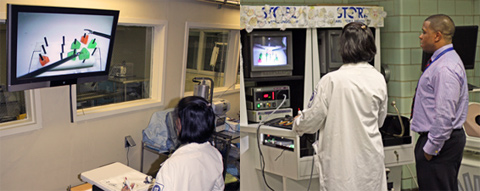 Simulation / Skills Lab at the Department of Surgery, SUNY Downstate Medical Center